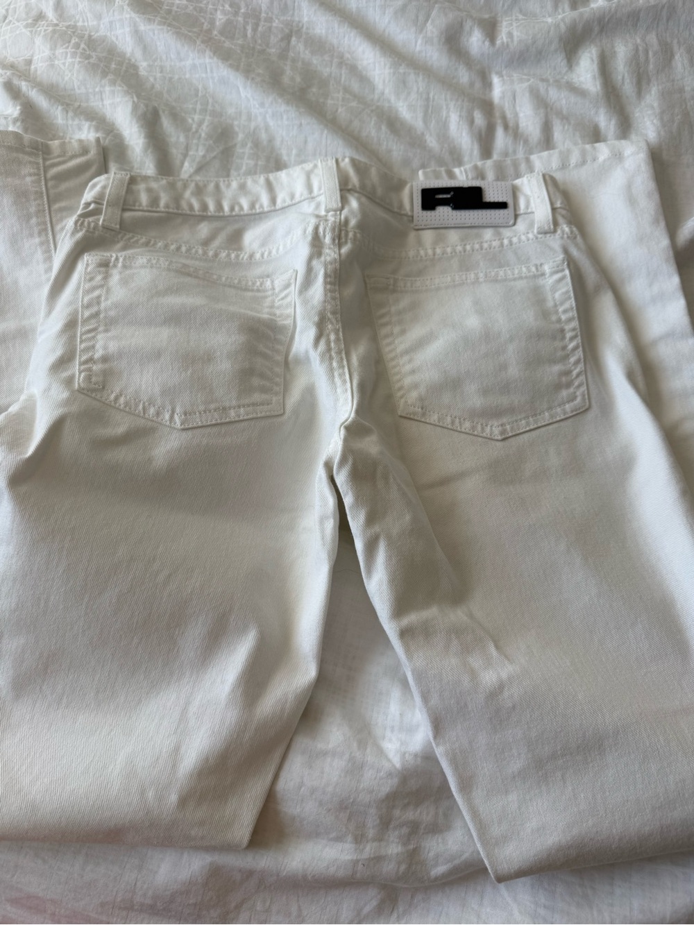 Ralph Lauren White Women's Boot Cut Jeans
